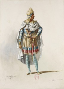 Armenian Officer by Eugene Lacoste (1878)