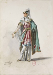 Armenian lady by Eugene Lacoste (1877)-3