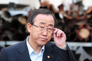 UN Secretary General Ban Ki-Moon