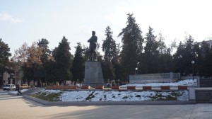 La statue de Stepan Chaoumian